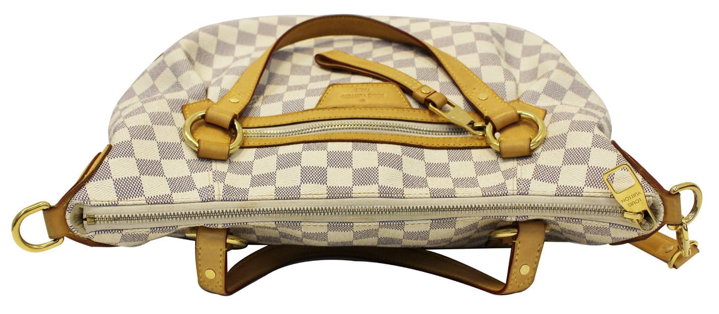 LOUIS VUITTON Shoulder Bag   Evora MM Damier Azur Tote