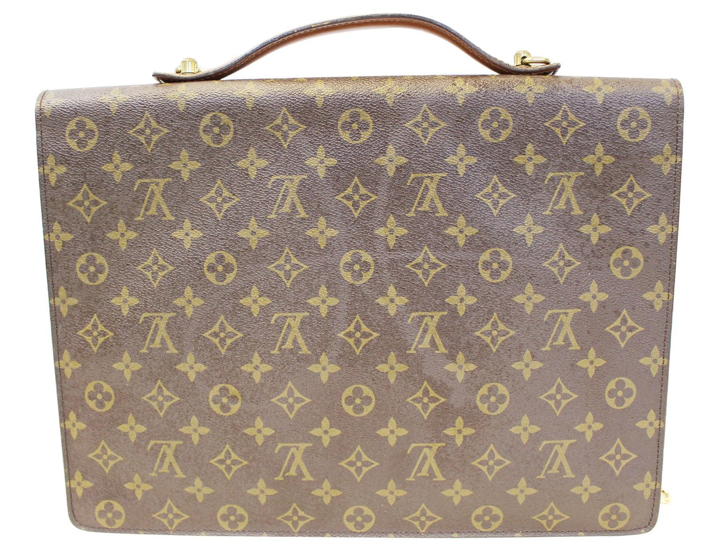 LOUIS VUITTON Monogram Porte Documents Bandouliere Briefcase
