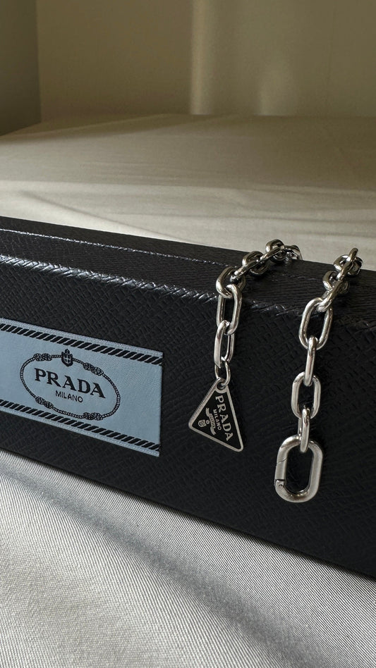 PRADA Small Iconic Bracelet Sterling Silver