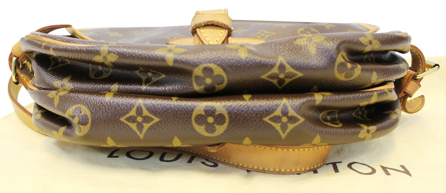 LOUIS VUITTON Monogram Canvas Saumur 30 Shoulder Bag