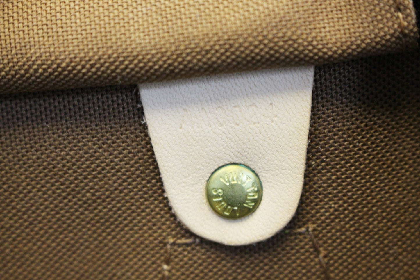 LOUIS VUITTON  Satchel Bag Monogram Canvas Speedy 30 Brown