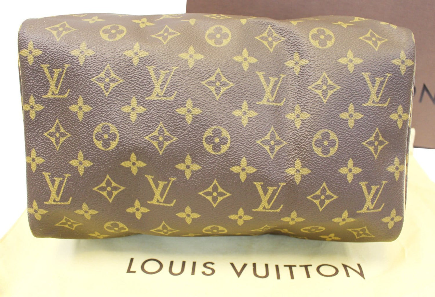LOUIS VUITTON  Satchel Bag Monogram Canvas Speedy 30 Brown