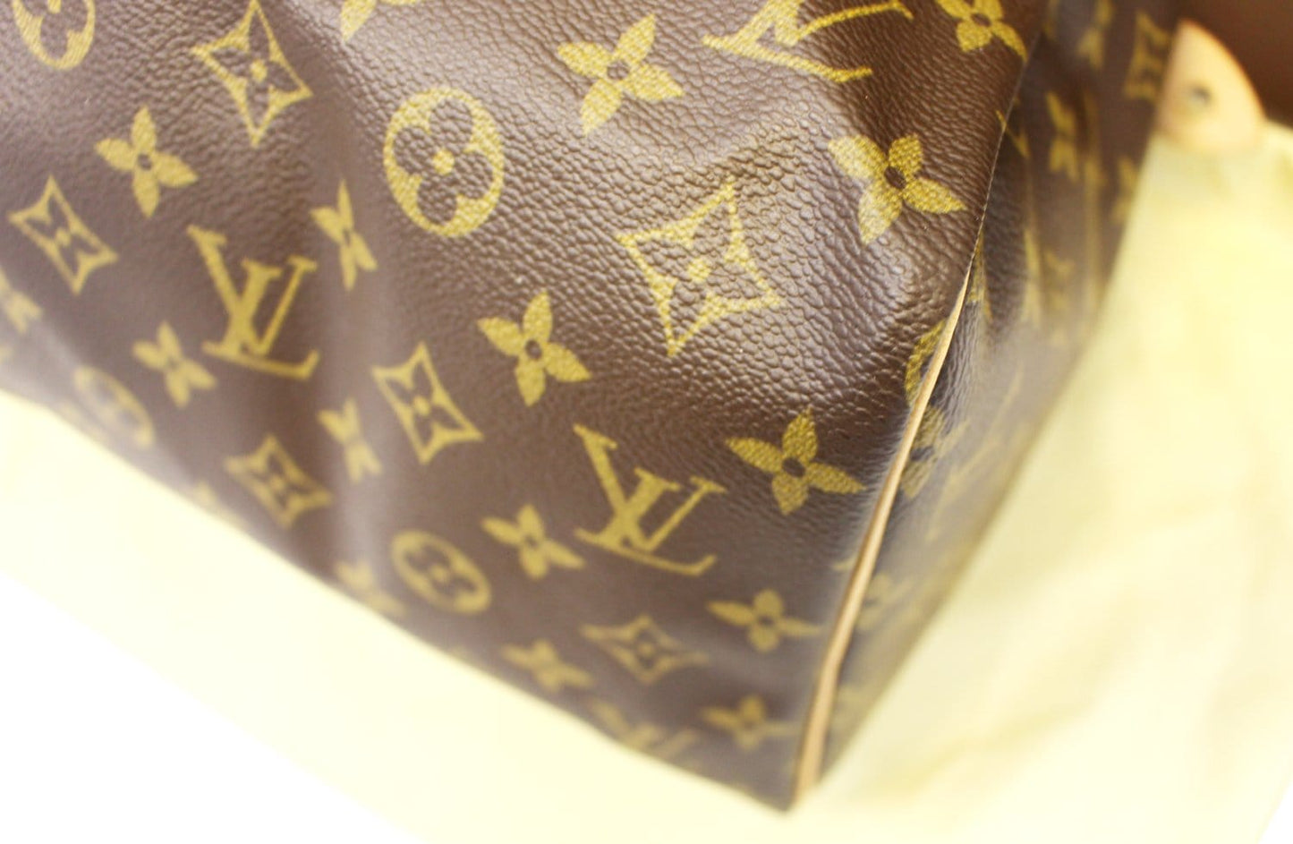 LOUIS VUITTON  Satchel Bag Monogram Canvas Speedy 30 Brown