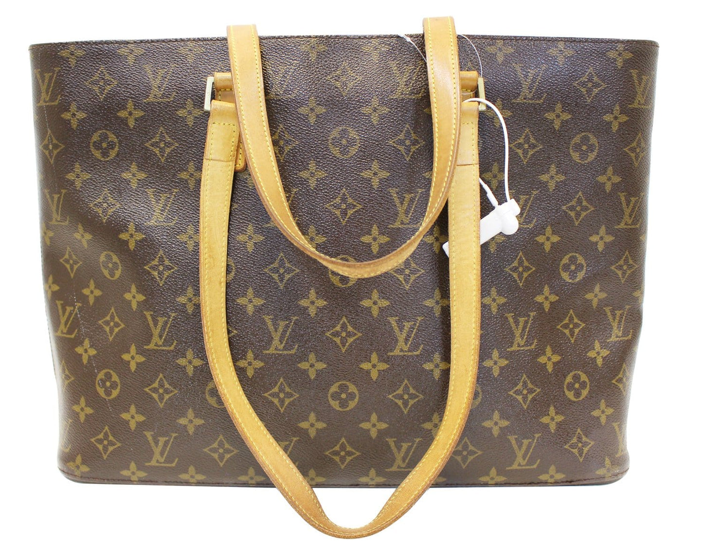 LOUIS VUITTON  Handbag Monogram Canvas Brown Luco Tote