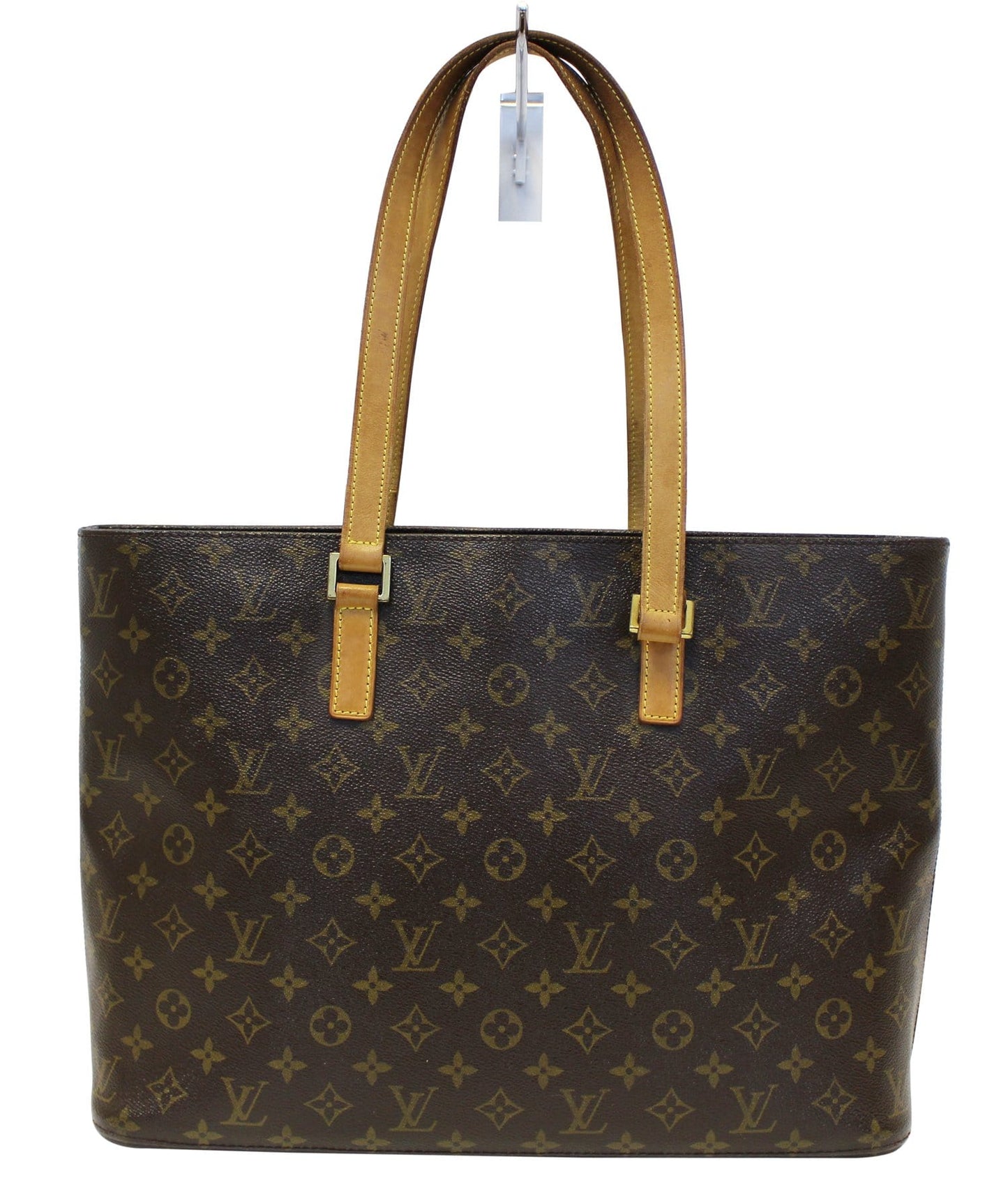 LOUIS VUITTON  Handbag Monogram Canvas Brown Luco Tote