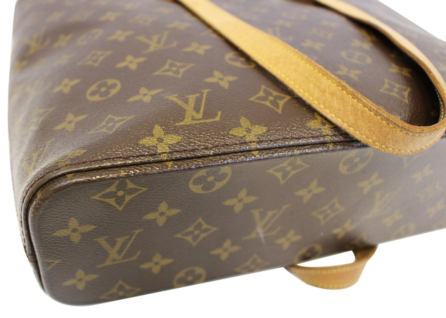 LOUIS VUITTON  Handbag Monogram Canvas Brown Luco Tote