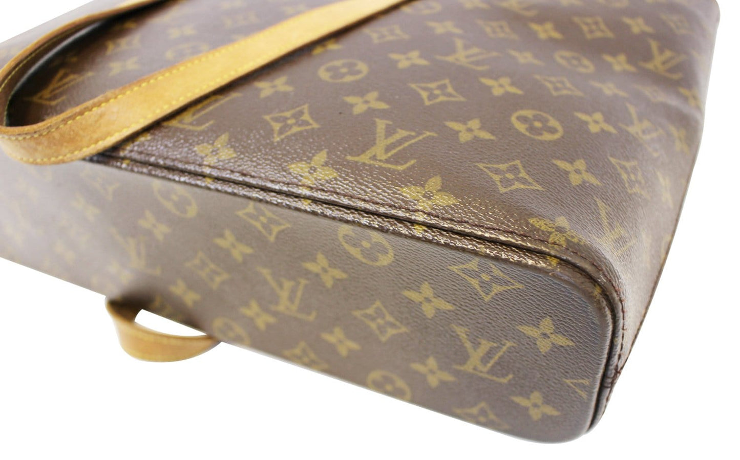 LOUIS VUITTON  Handbag Monogram Canvas Brown Luco Tote