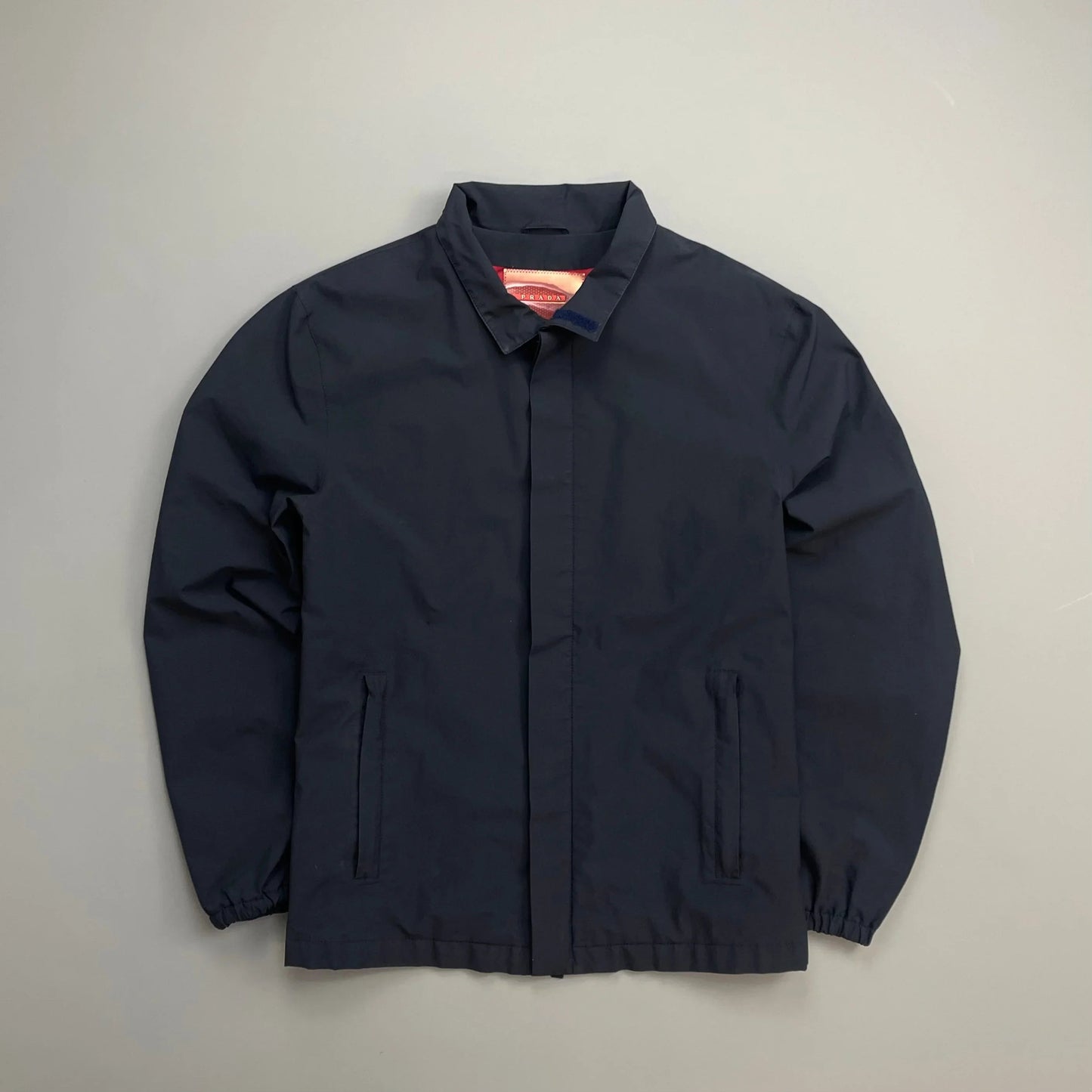 Prada Sport Navy 00s Goretex Hidden-Vent Technical Jacket