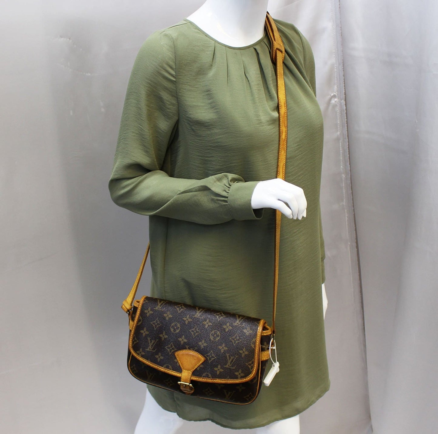LOUIS VUITTON Messenger Bag  Monogram Canvas Sologne