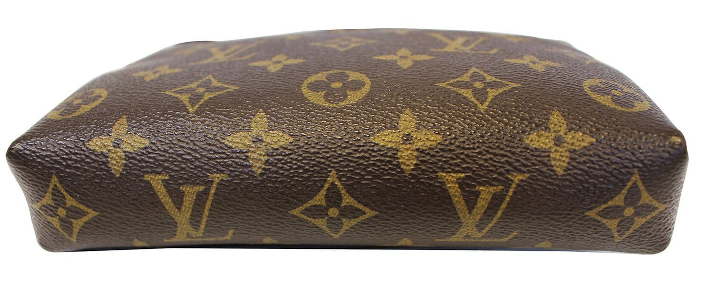 LOUIS VUITTON Monogram Canvas Pallas Clutch Crossbody Bag