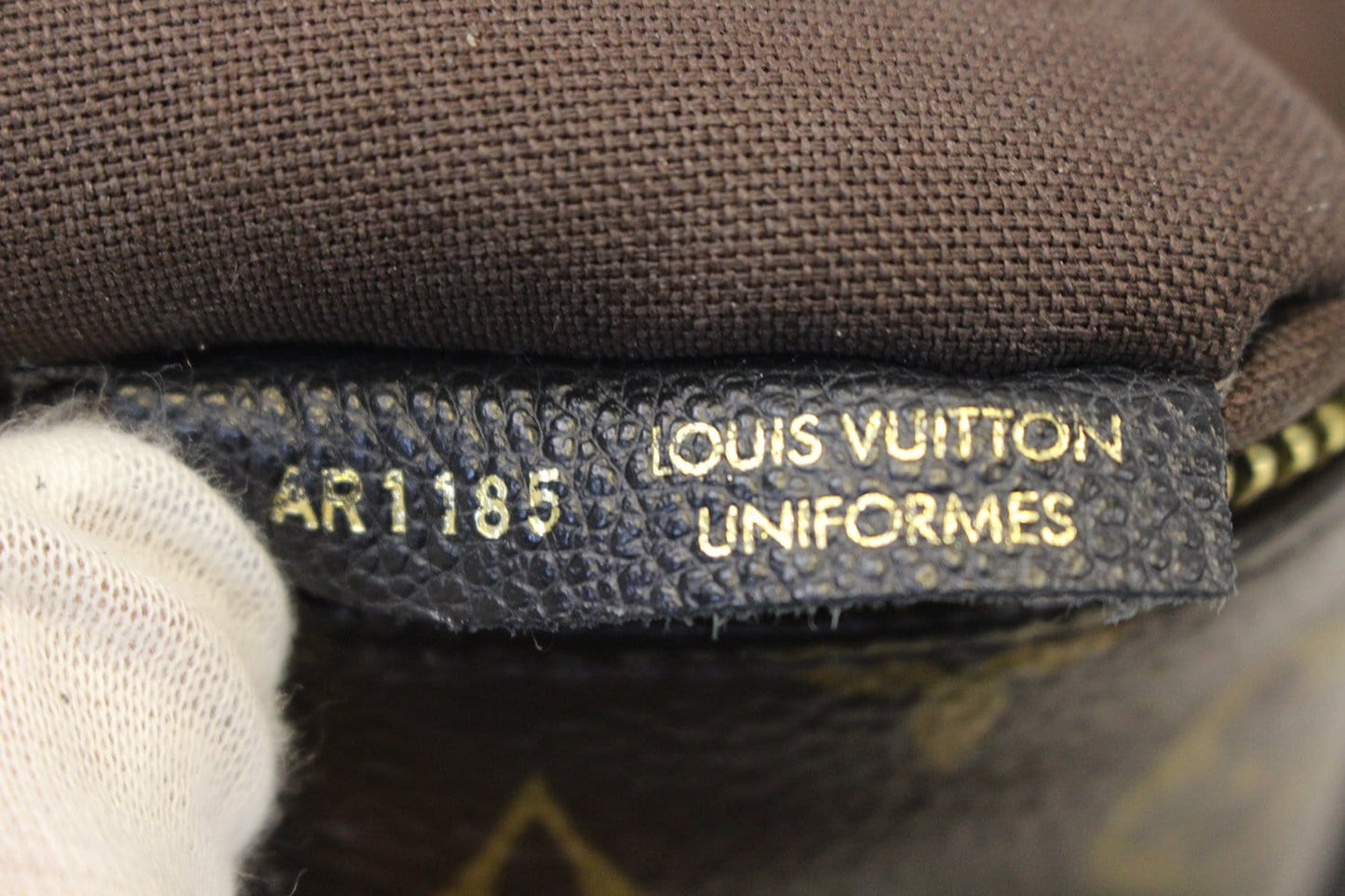 LOUIS VUITTON Monogram Canvas Pallas Clutch Crossbody Bag