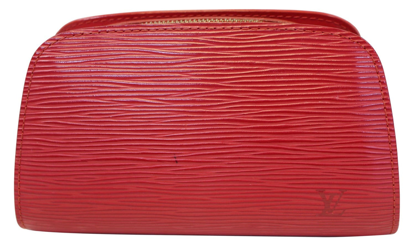 LOUIS VUITTON Epi Leather Definu PM Cosmetic Pouch