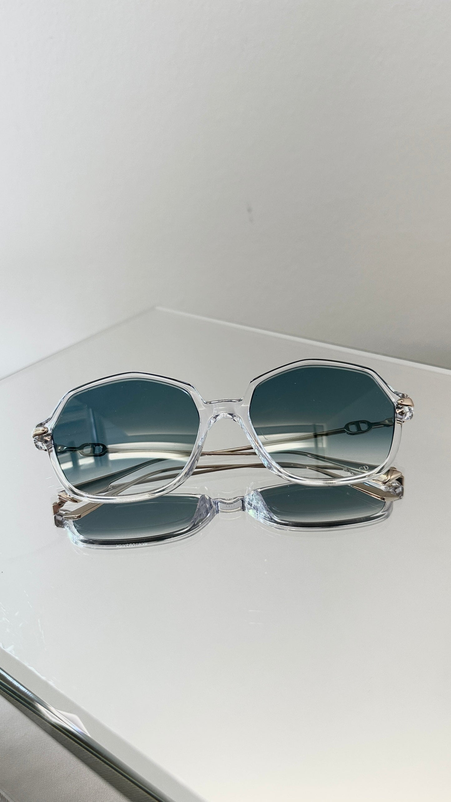 CHRISTIAN DIOR DiorLink2 Sunglasses Champagne