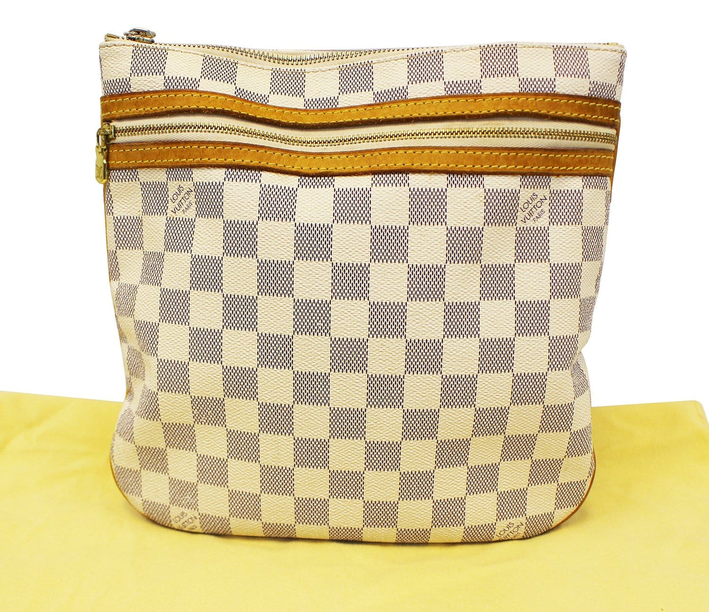 LOUIS VUITTON  Damier Azur Pochette Bosphore Crossbody Bag