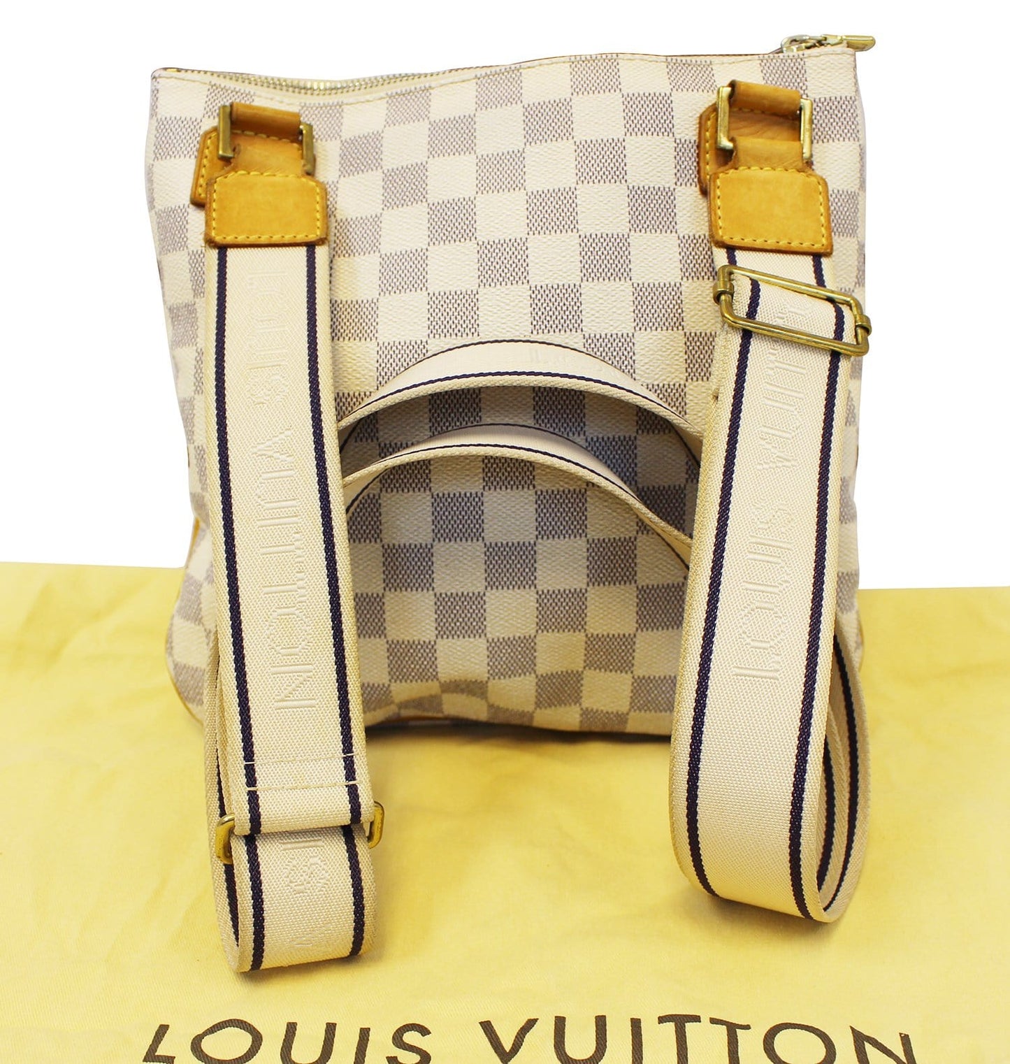 LOUIS VUITTON  Damier Azur Pochette Bosphore Crossbody Bag