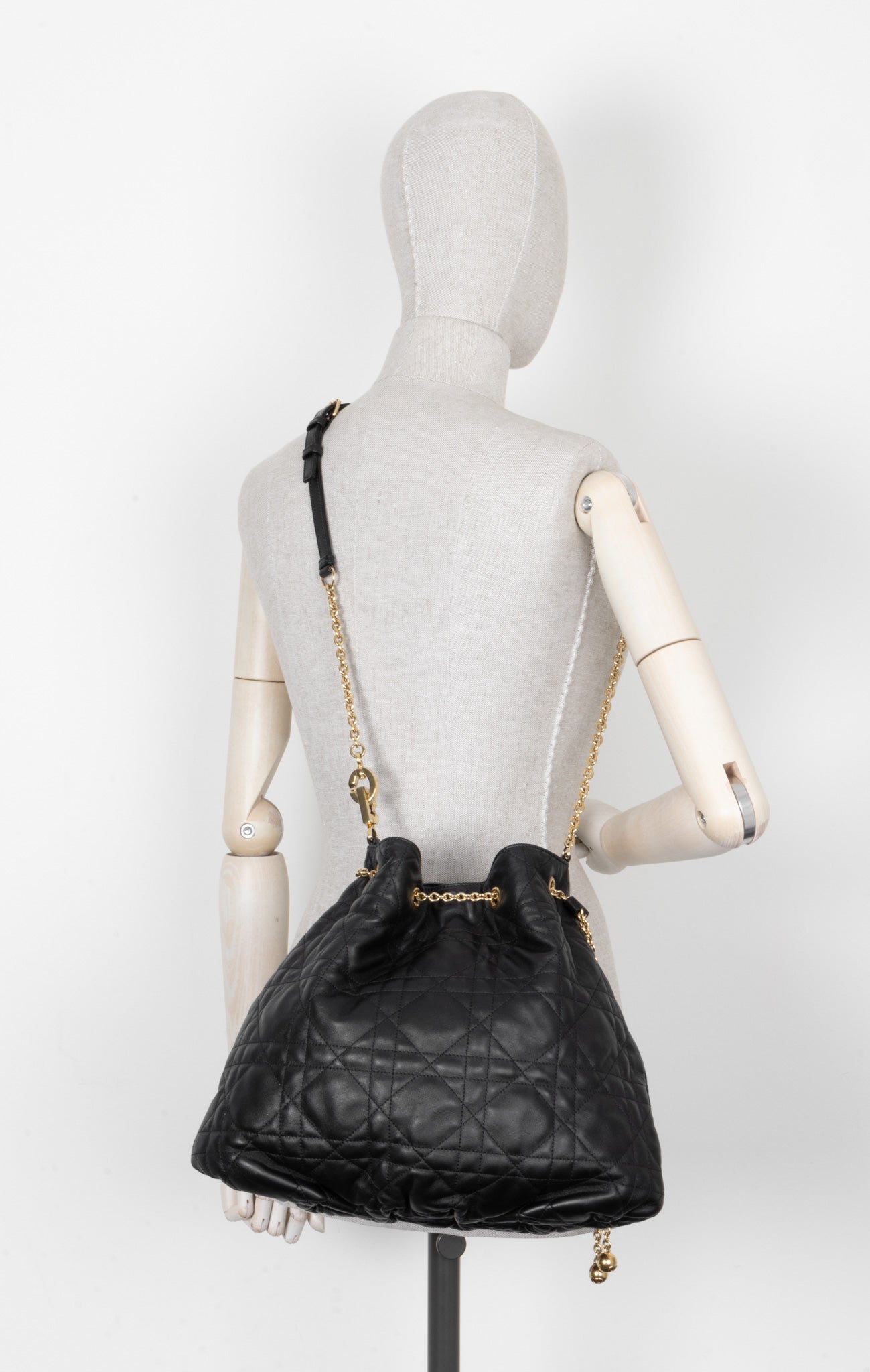 CHRISTIAN DIOR Ammi Medium Bag Black