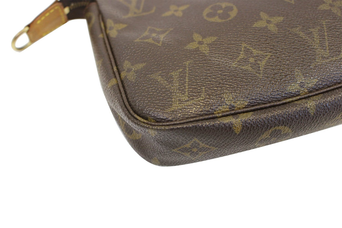 LOUIS VUITTON Pouch Monogram Canvas Pochette Accessoires Long Strap
