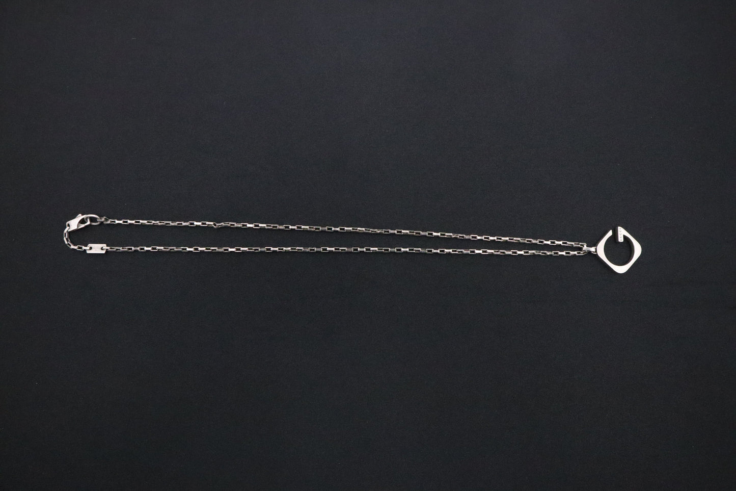 Gucci "G" Necklace in Sterling Silver