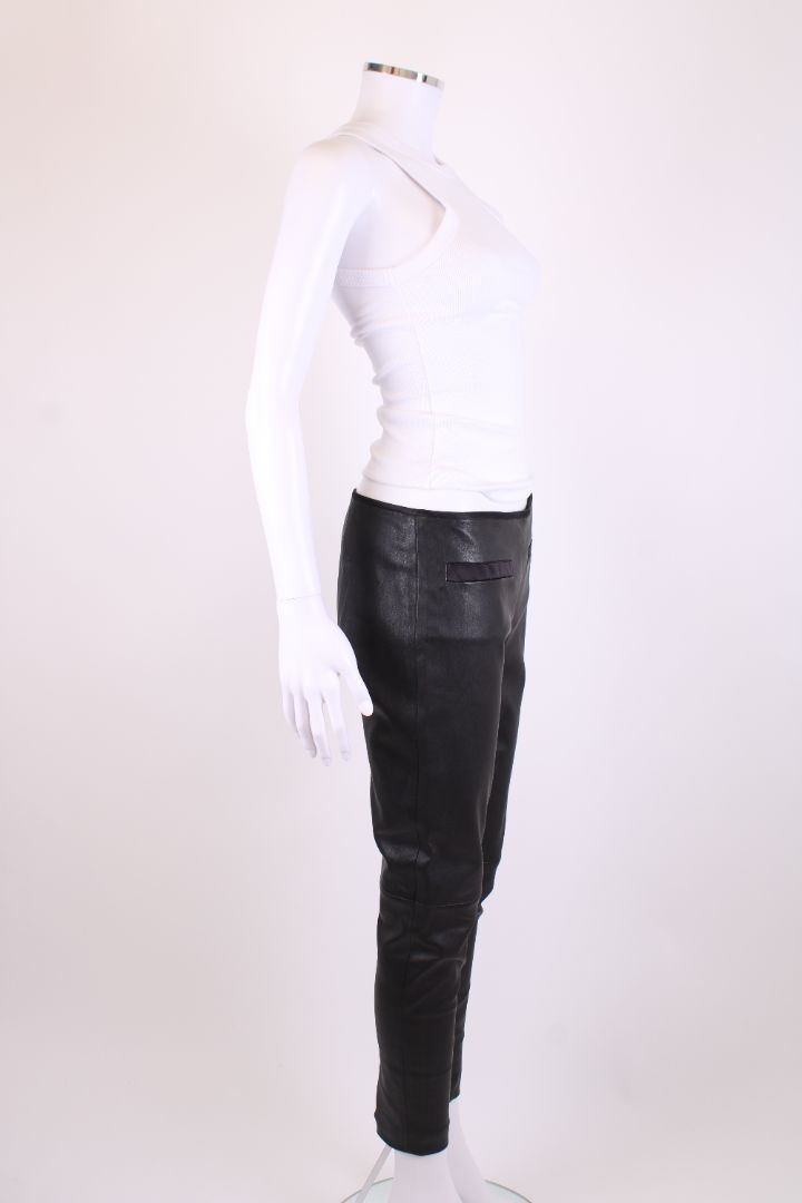 Prada Leather Tro rs Black S