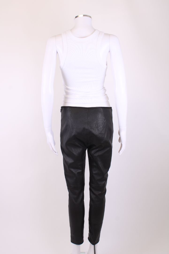 Prada Leather Tro rs Black S