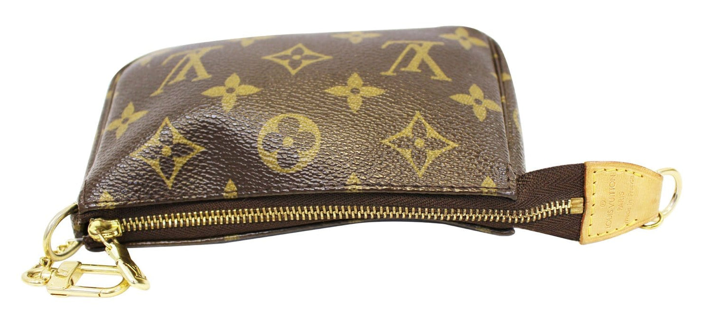 LOUIS VUITTON Monogram Canvas Mini Pochette Accessoires Pouch