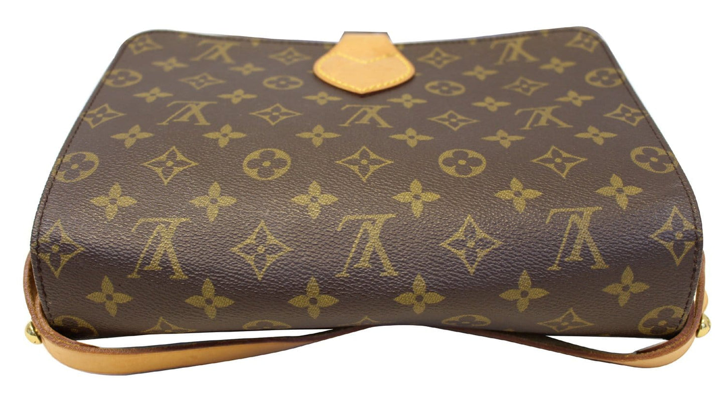 LOUIS VUITTON Monogram Canvas Cartouchiere GM Crossbody Bag