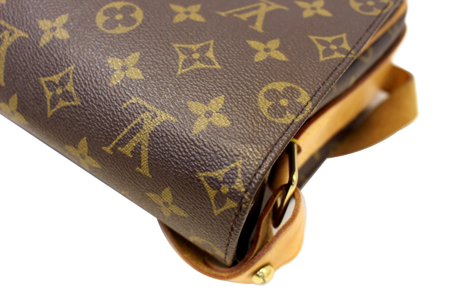 LOUIS VUITTON Monogram Canvas Cartouchiere GM Crossbody Bag