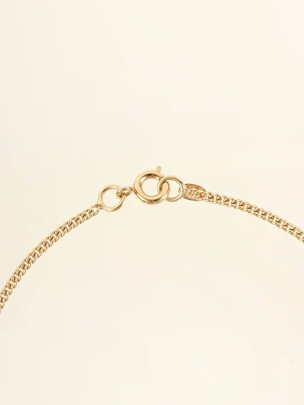 CHANEL 2002 Made Rhinestone Square No.5 Cc Mark Bracelet Gold/Pink