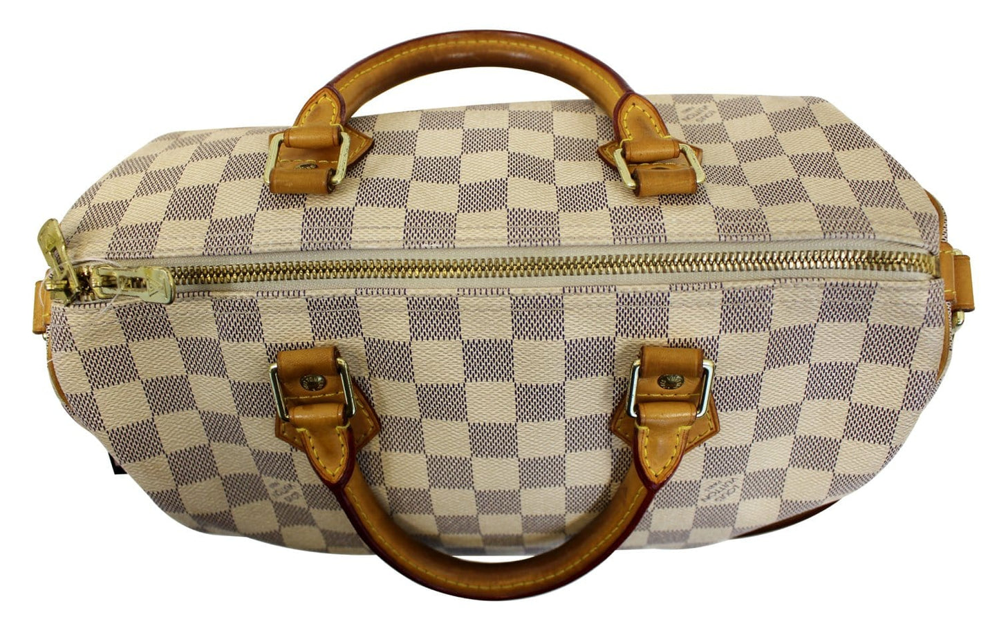 LOUIS VUITTON  Bag Damier Azur Speedy 30 Bandouliere Satchel