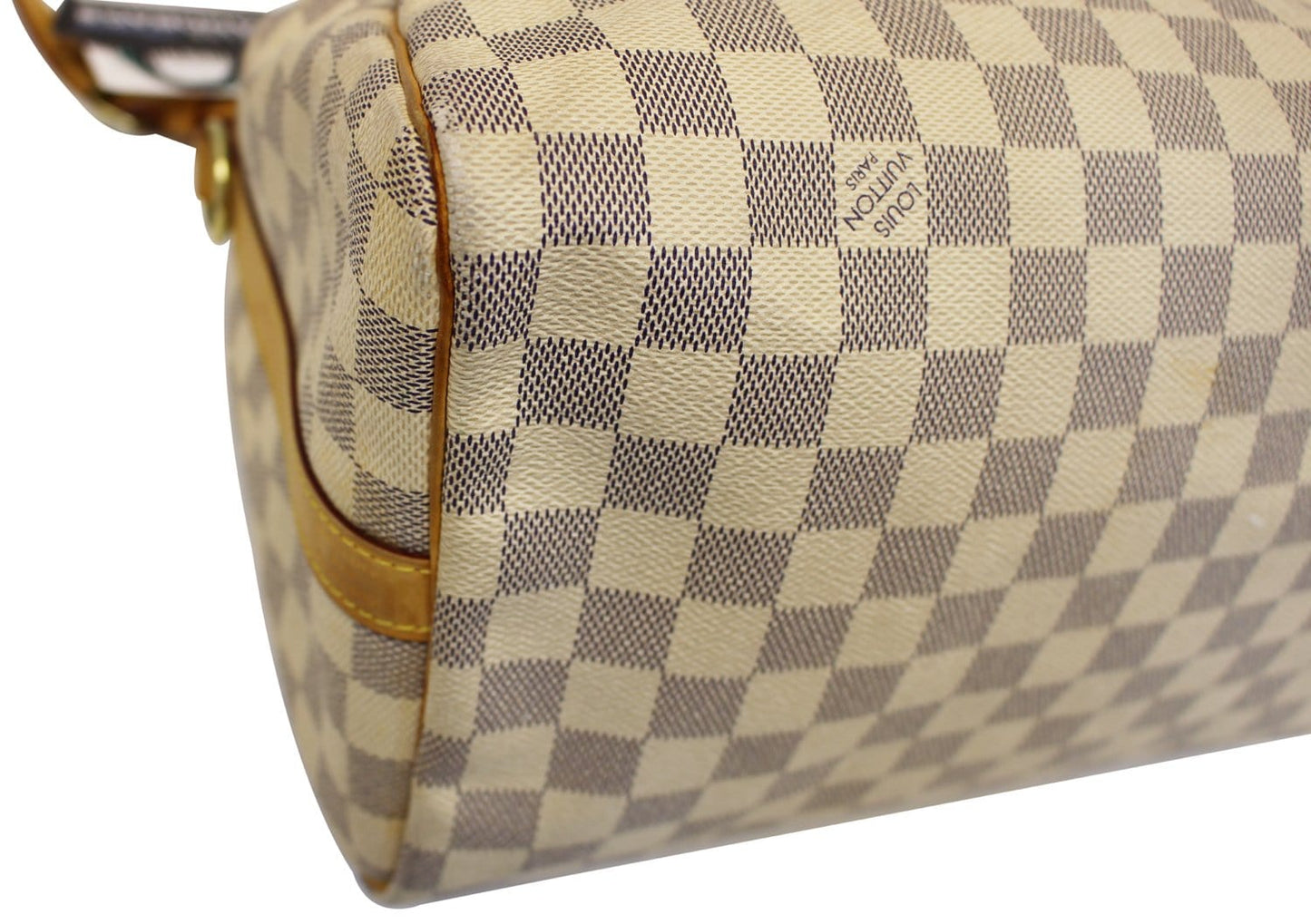 LOUIS VUITTON  Bag Damier Azur Speedy 30 Bandouliere Satchel