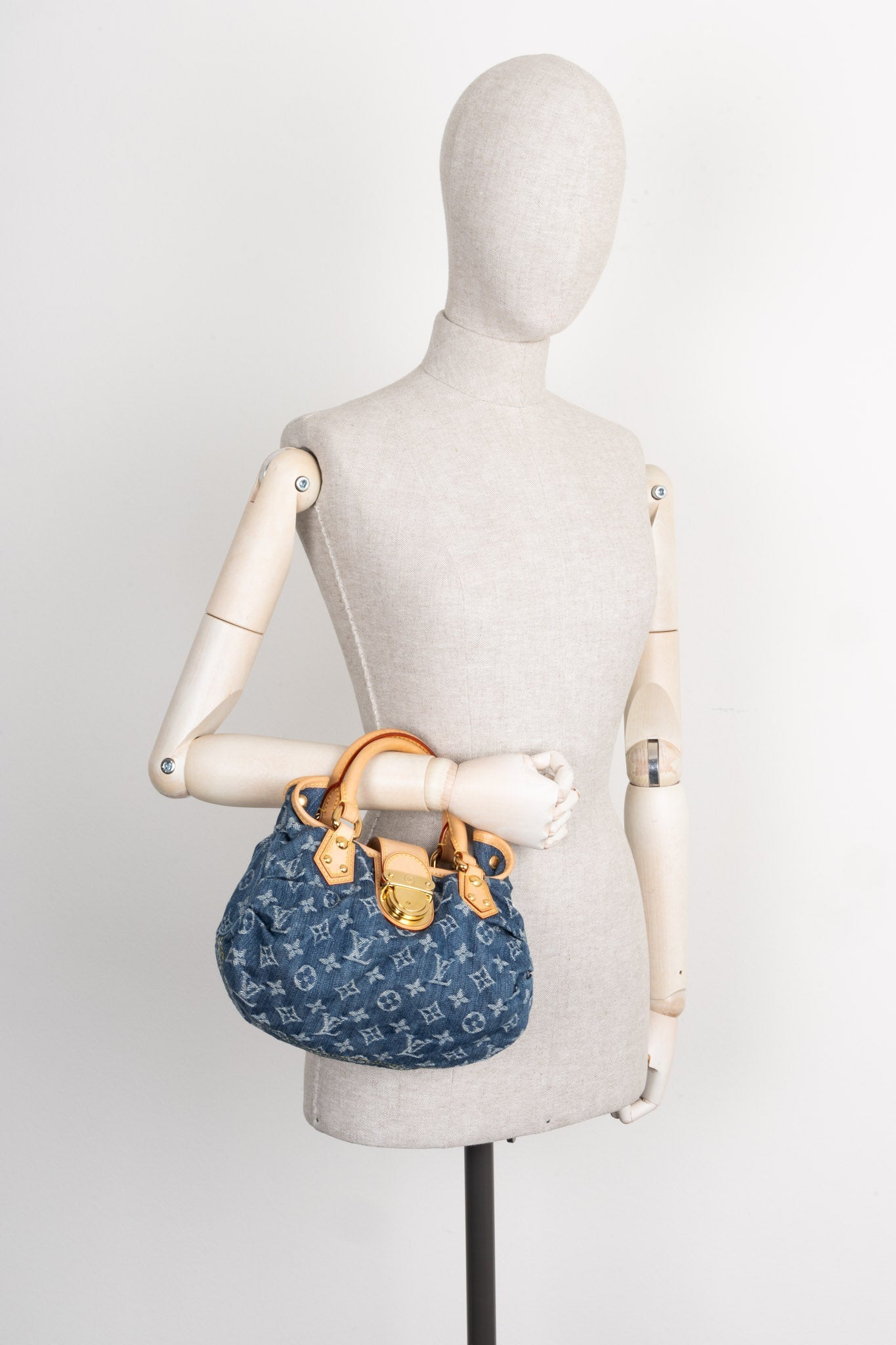 LOUIS VUITTON Mini Bag Denim MNG