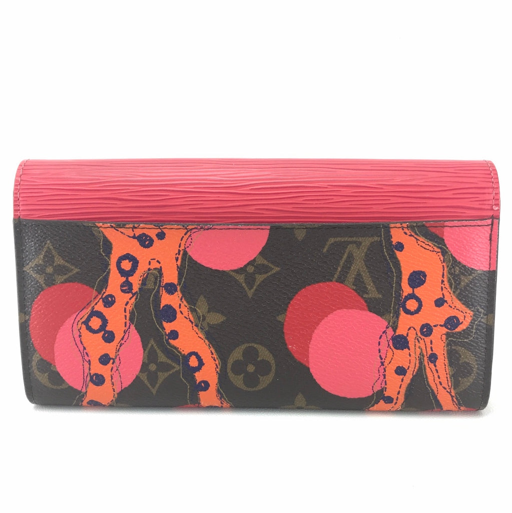 LOUIS VUITTON Folded wallet  M60938 Monogram Canvas / Epi Leather multicolor Monogram epi Portefeuille Sarah Women  d