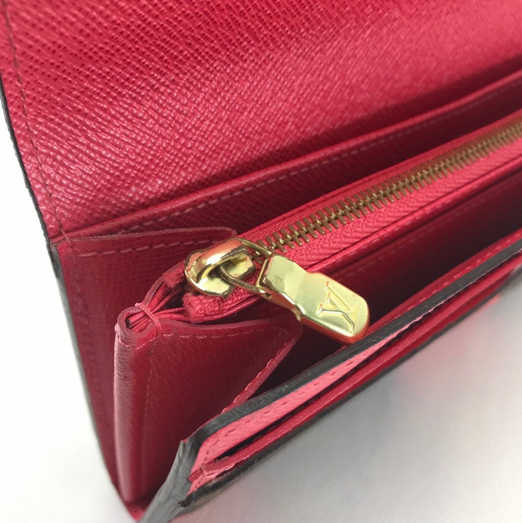 LOUIS VUITTON Folded wallet  M60938 Monogram Canvas / Epi Leather multicolor Monogram epi Portefeuille Sarah Women  d