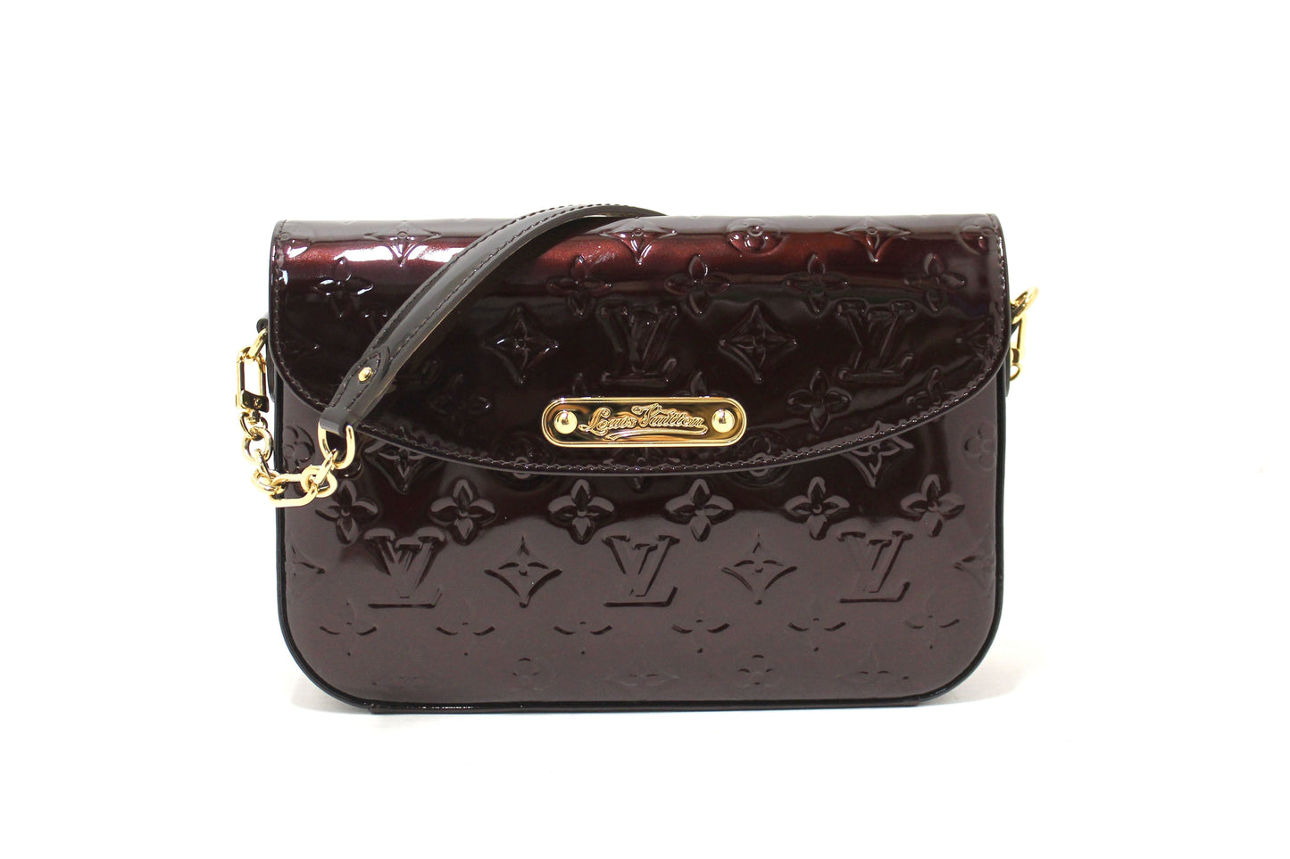 Louis Vuitton Amarante Monogram Vernis Leather Rodeo Drive Bag