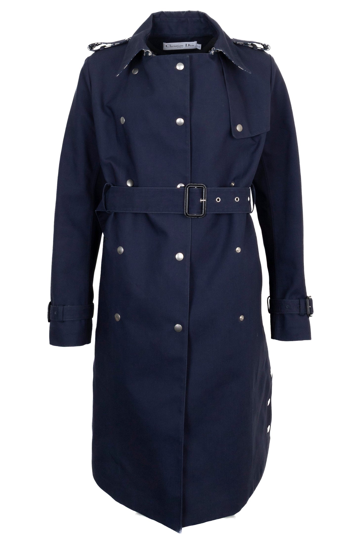 CHRISTIAN DIOR Belted Rain Trench Coat