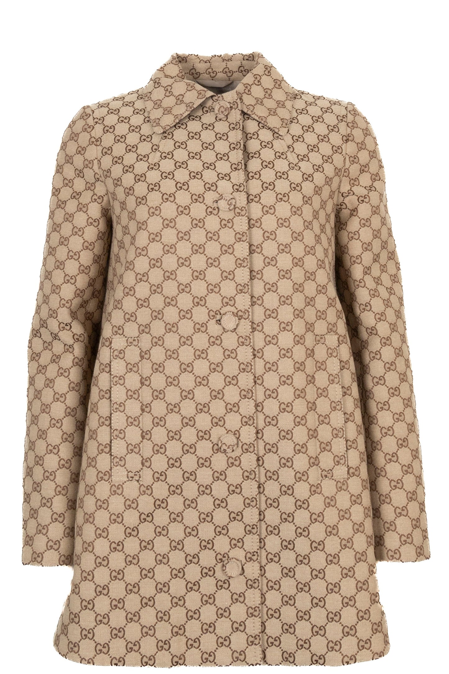 GUCCI Supreme GG Coat Canvas