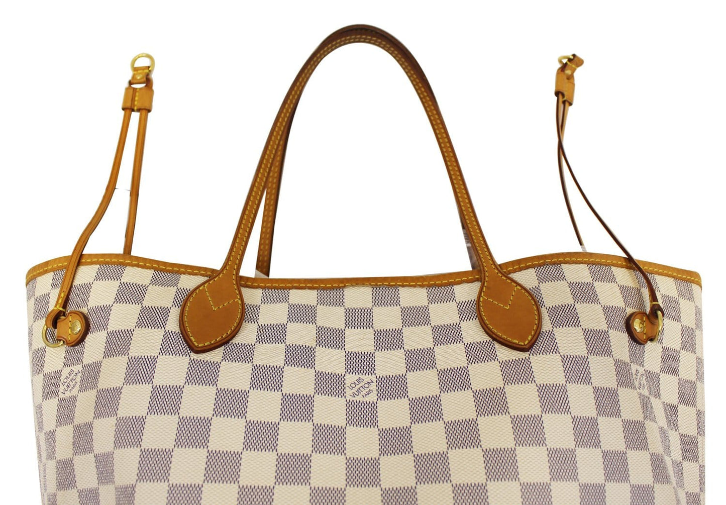 LOUIS VUITTON Damier Azur Neverfull MM Tote Bag