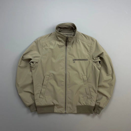 Prada Sport Grey/Brown 2006 Goretex Nylon-Trimmed Harrington Jacket