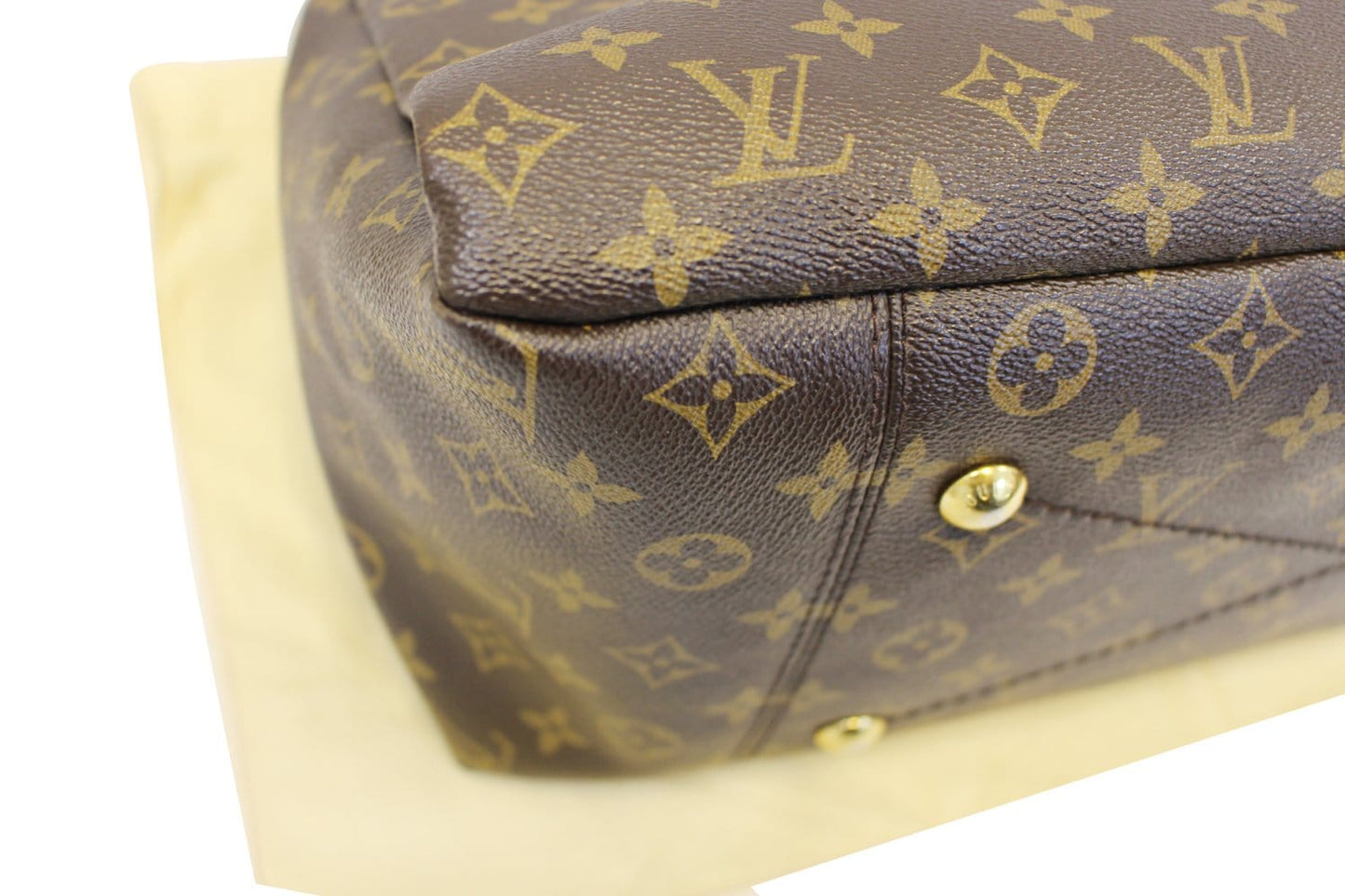 LOUIS VUITTON   Artsy MM Monogram Canvas Tote Handbag
