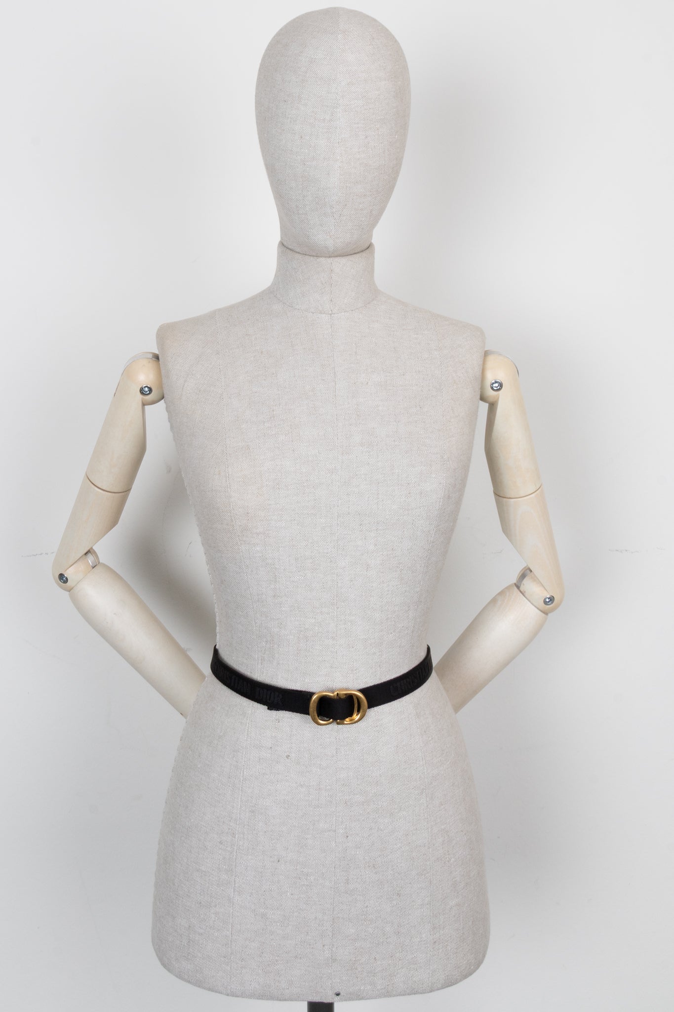 CHRISTIAN DIOR CD Belt Black