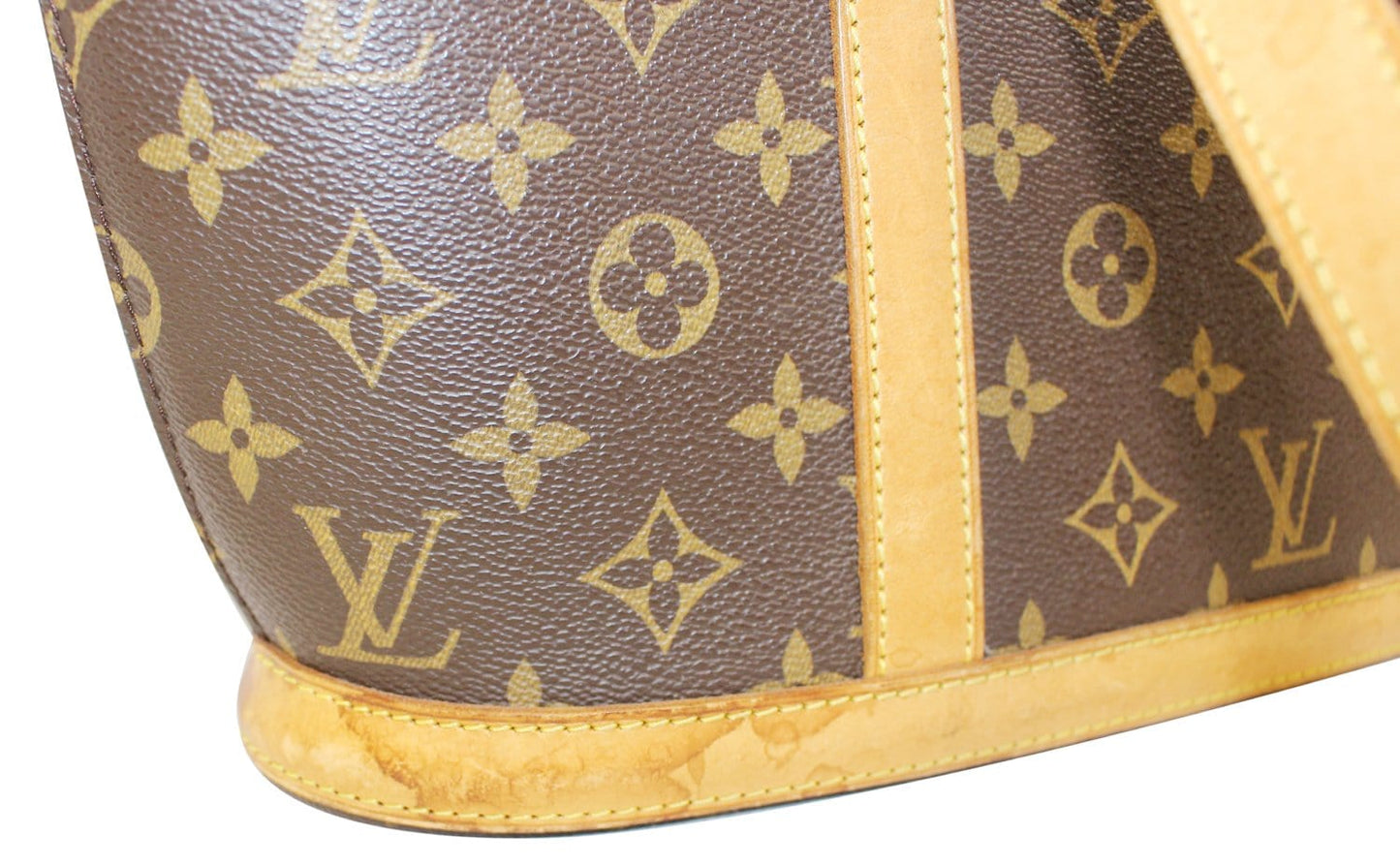 LOUIS VUITTON Monogram Canvas Babylone Tote Bag
