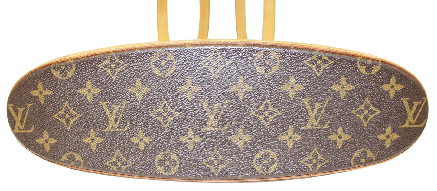 LOUIS VUITTON Monogram Canvas Babylone Tote Bag