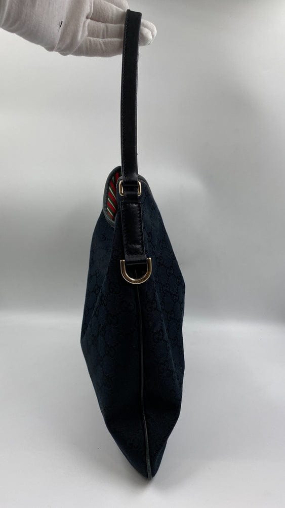 Gucci   Canvas Hobo Tote