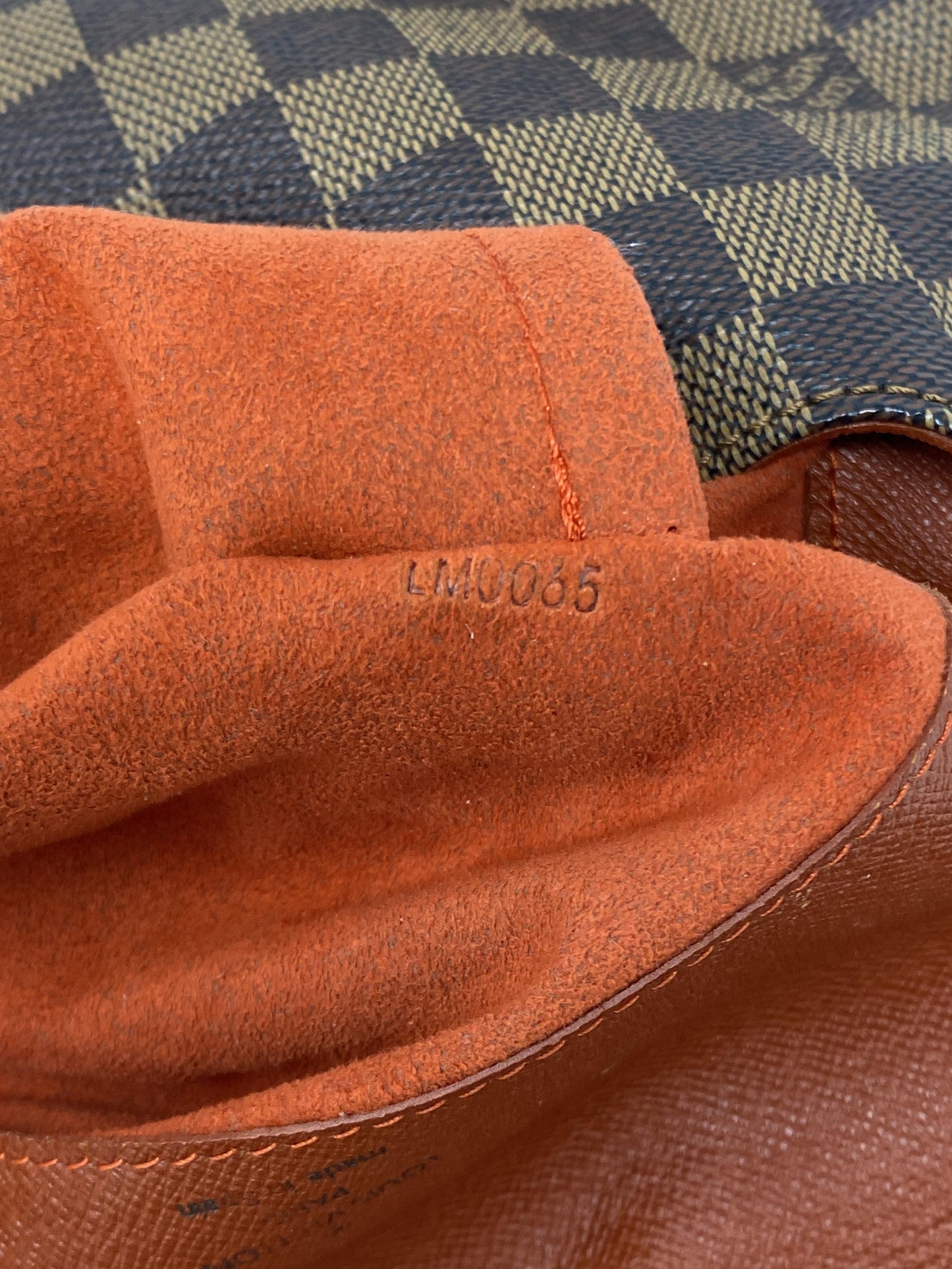 LOUIS VUITTON Damier Canvas M tte Salsa Bag - VINTAGE