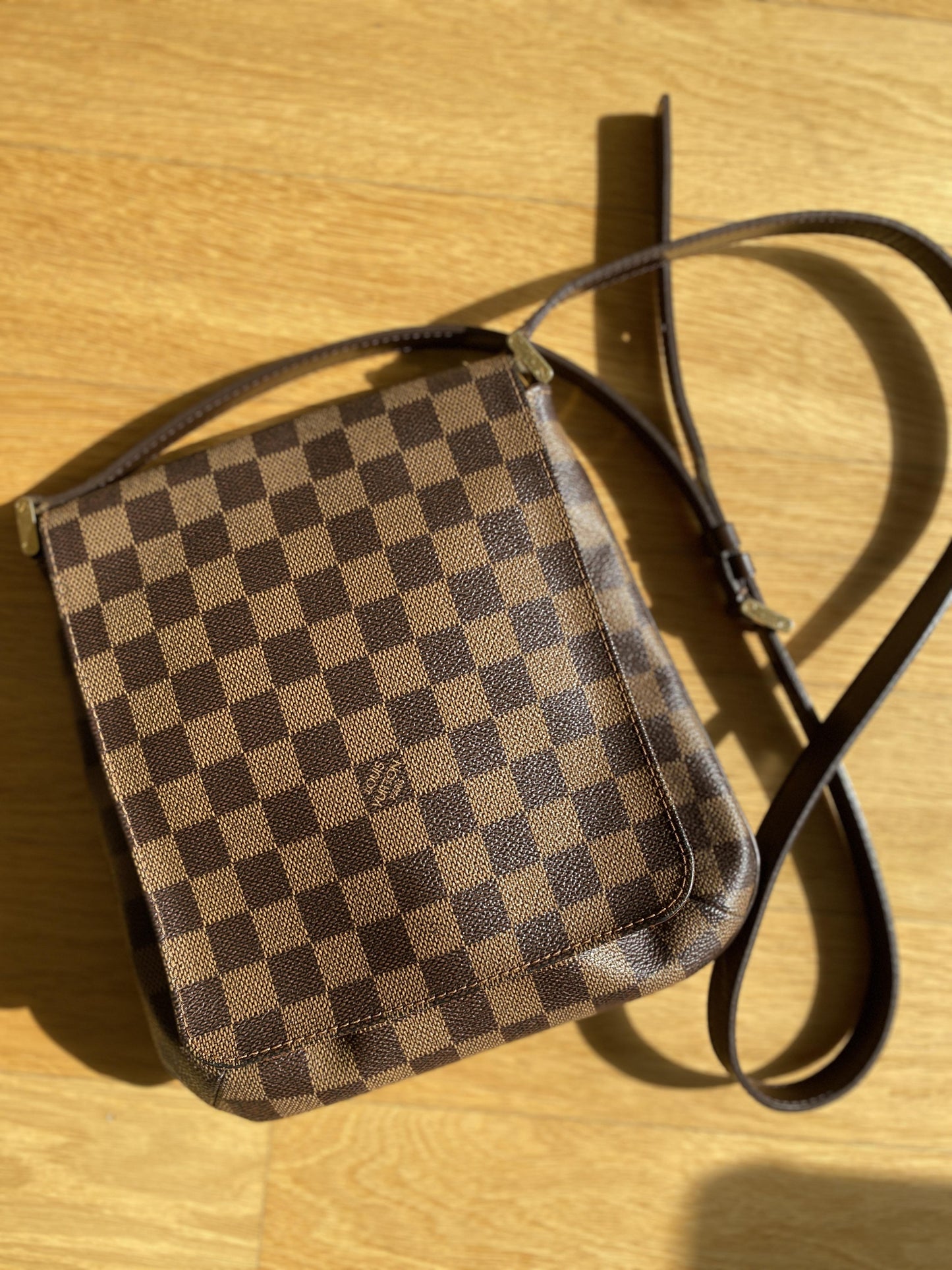 LOUIS VUITTON Damier Canvas M tte Salsa Bag - VINTAGE