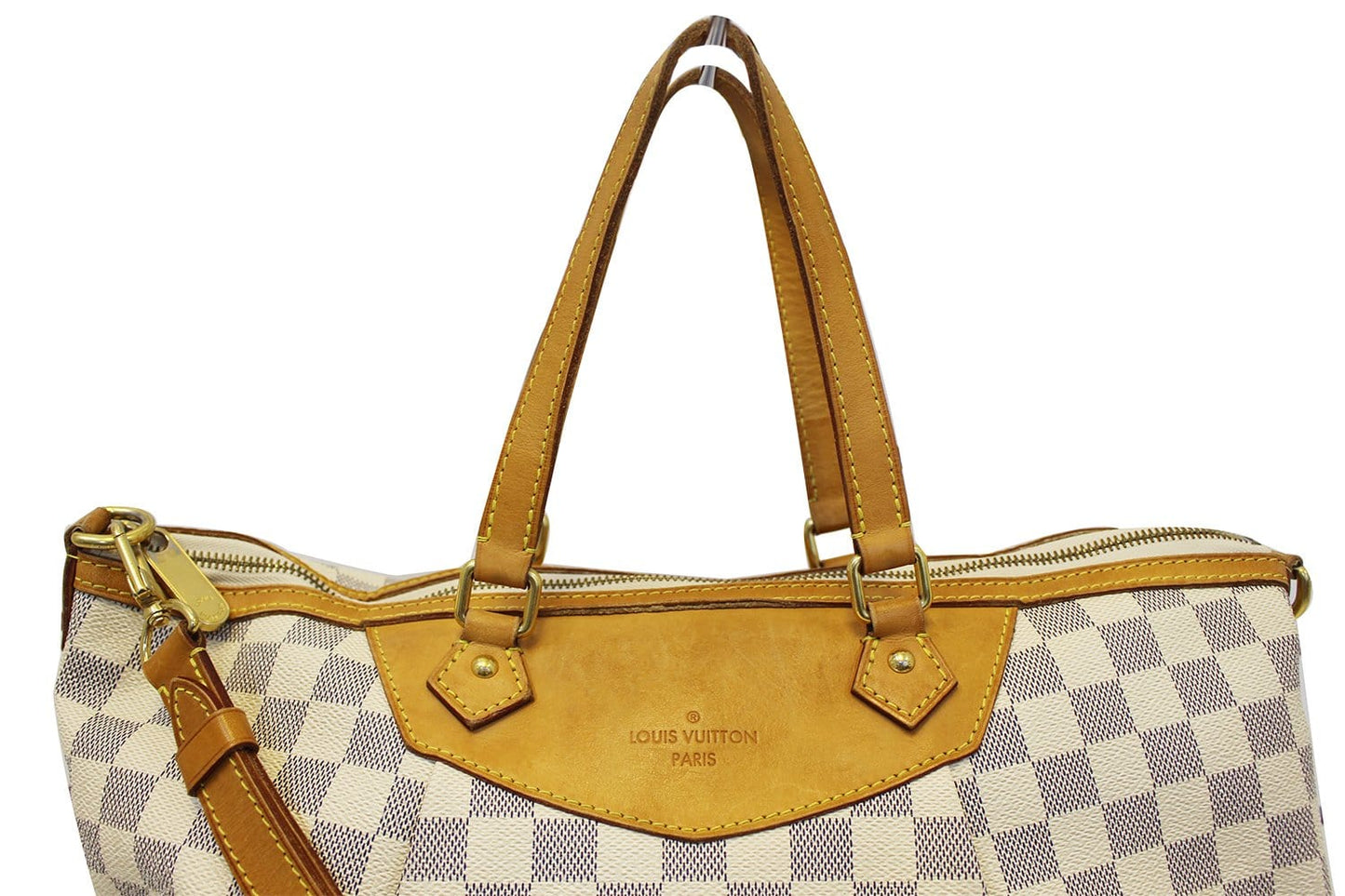 LOUIS VUITTON  Damier Azur Siracusa GM Shoulder Handbag