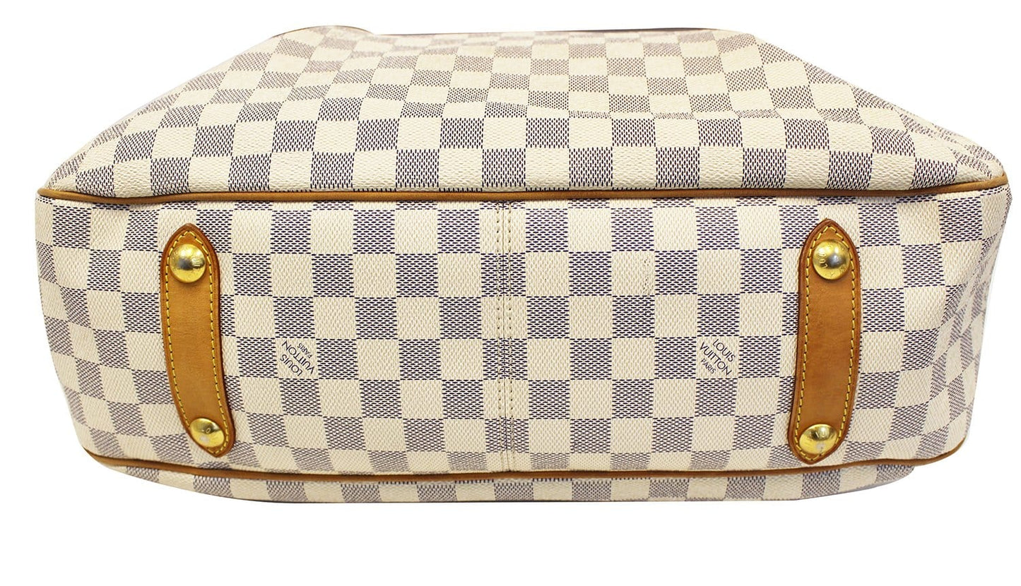 LOUIS VUITTON  Damier Azur Siracusa GM Shoulder Handbag