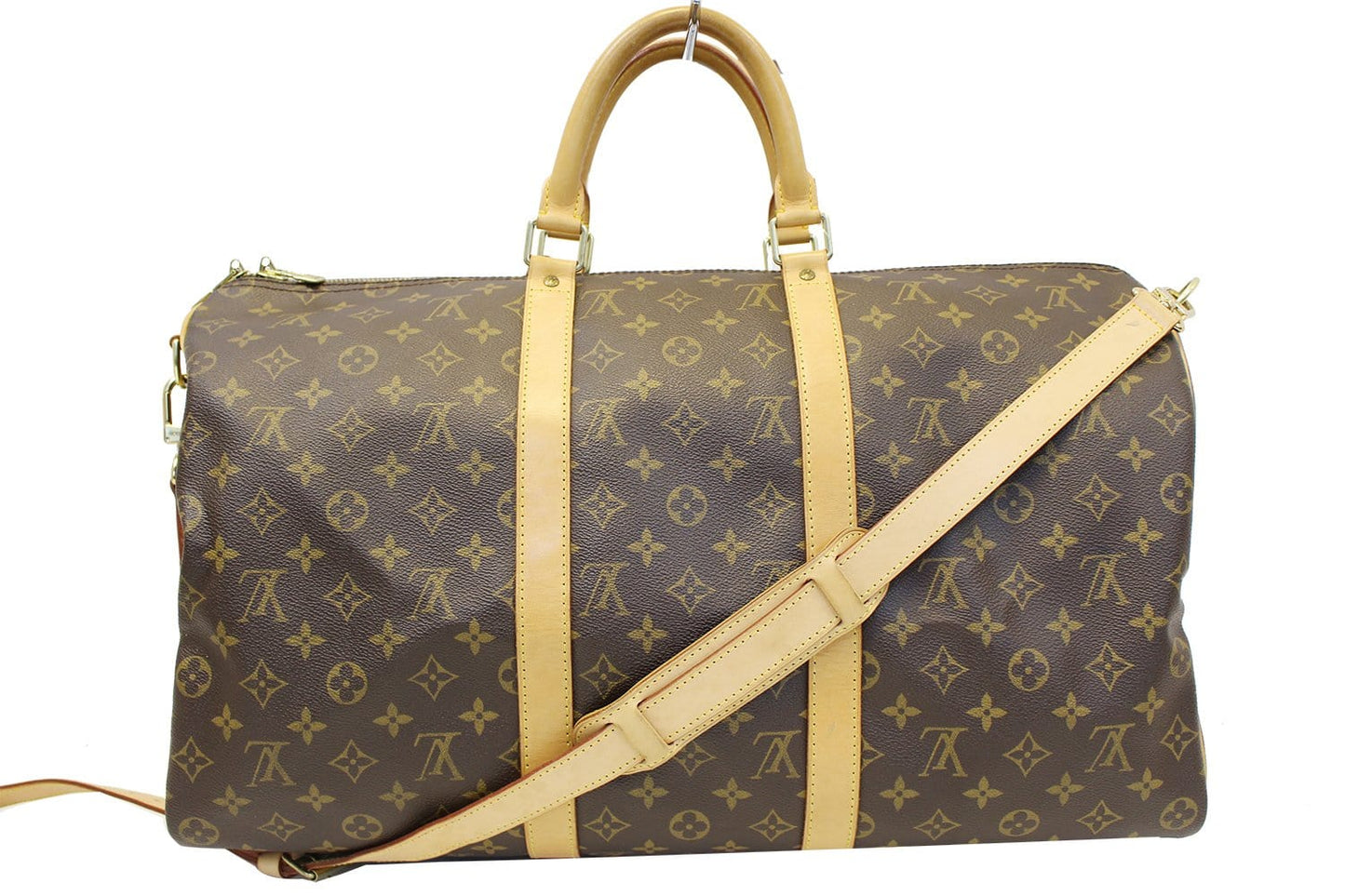 LOUIS VUITTON Travel Bag Monogram Keepall 50 Bandouliere