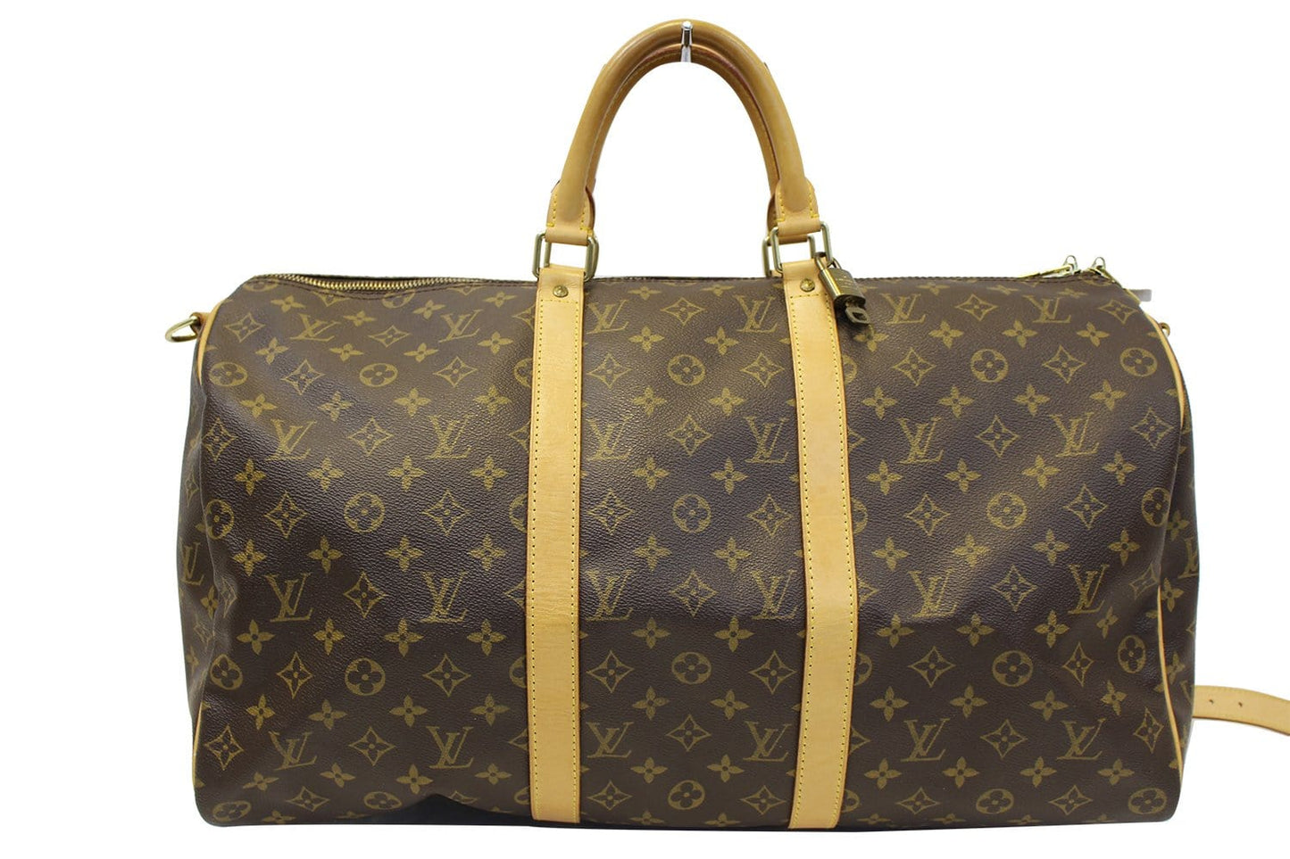 LOUIS VUITTON Travel Bag Monogram Keepall 50 Bandouliere