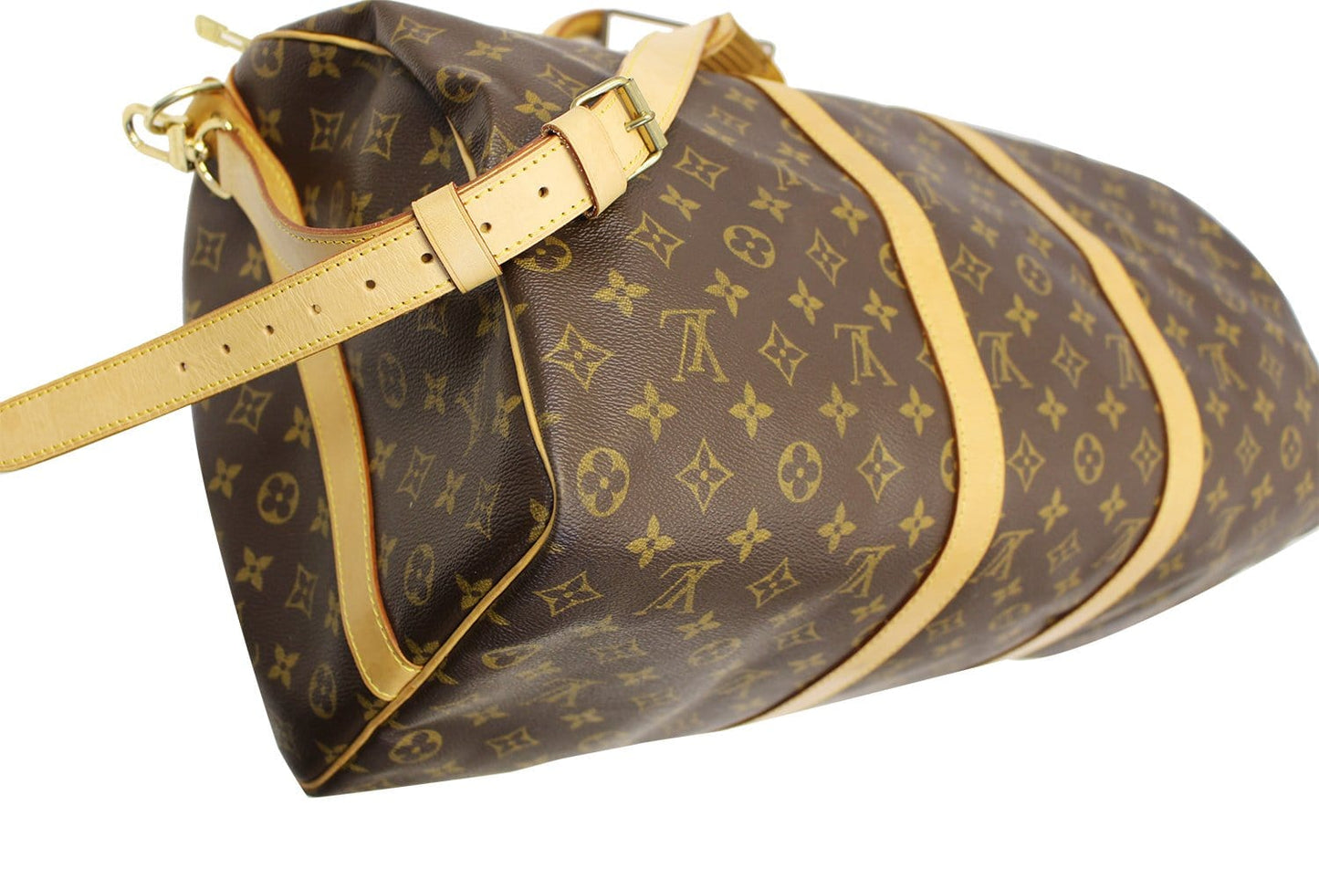 LOUIS VUITTON Travel Bag Monogram Keepall 50 Bandouliere